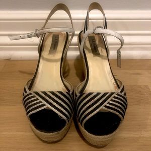 LK Bennett, size 6 1/2 Connie wedges.